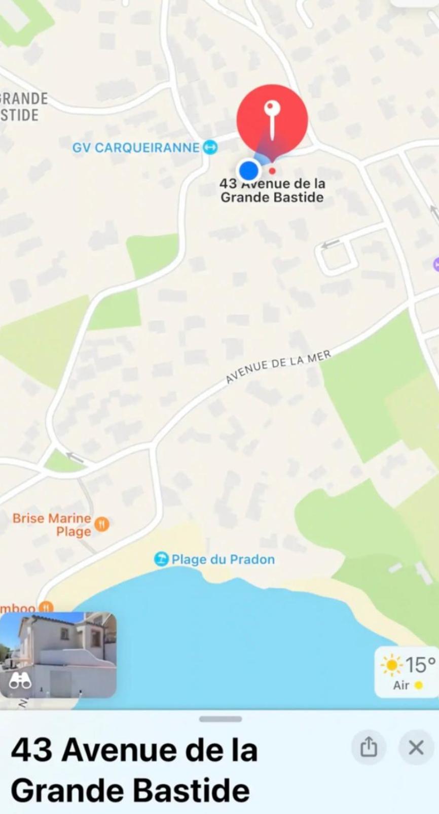 Charmant Bas De Villa Avec Terrasse A Proximite De La Plage Et Du Port การ์เกราน ภายนอก รูปภาพ